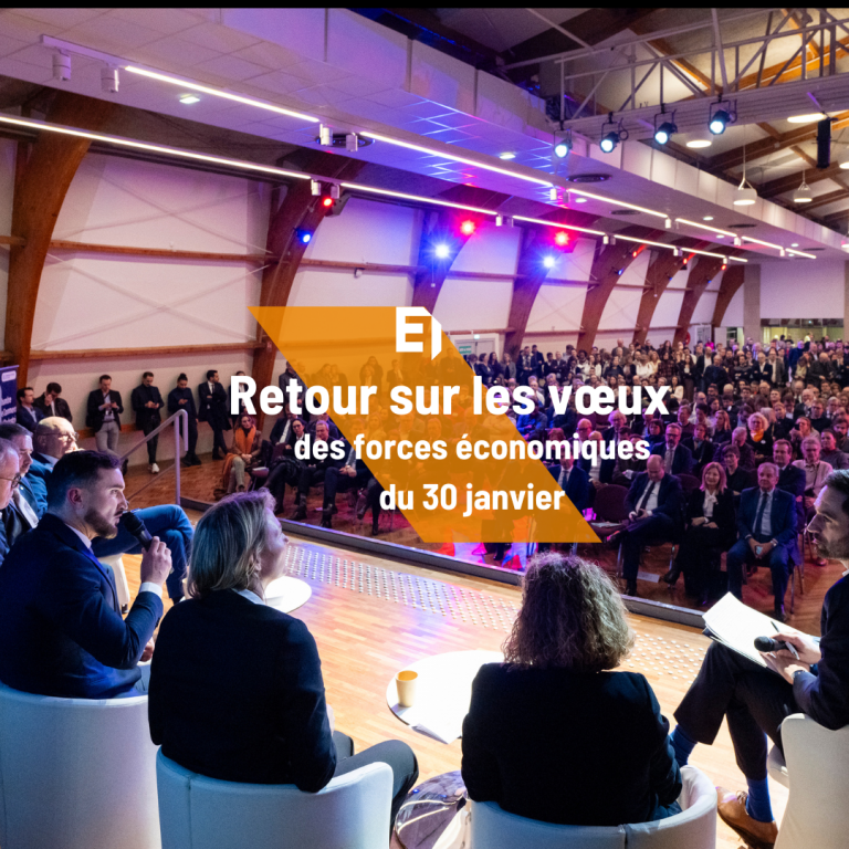 Les voeux des forces économiques ont eu lieu le 30 janvier avec 6 organisations d'entreprise