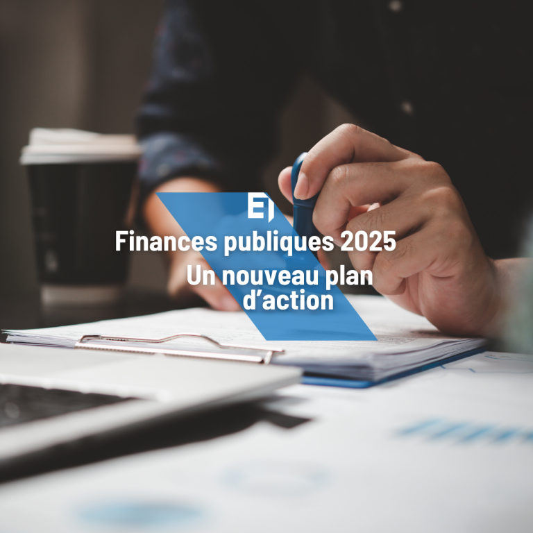Finances publiques 2025 : Un nouveau plan d'action