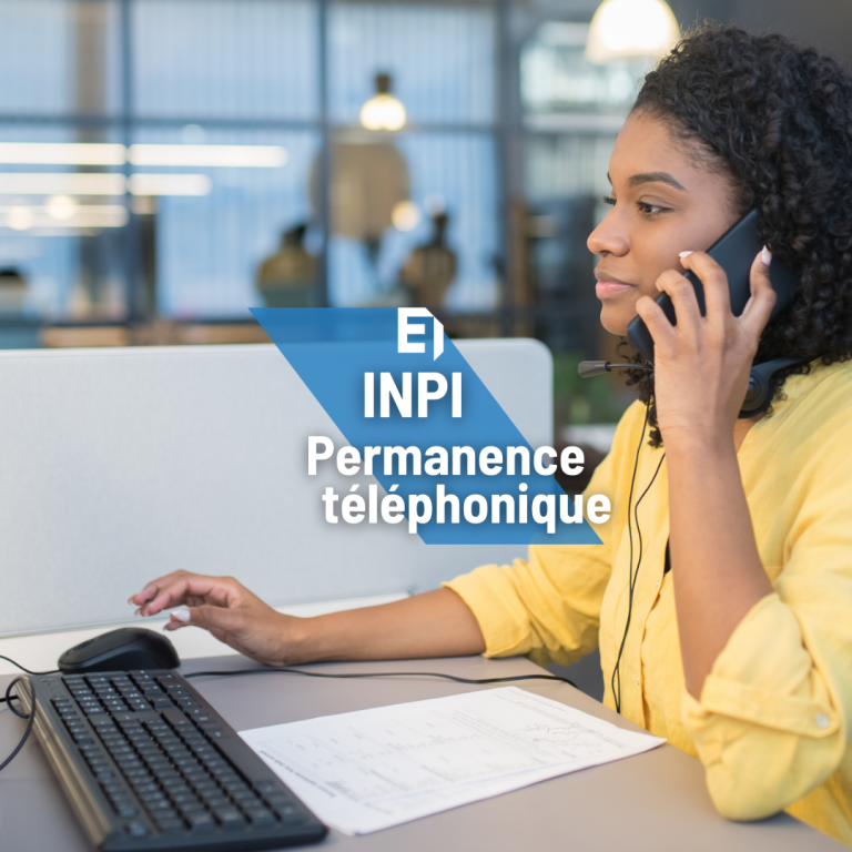 inpi permanence téléphonique