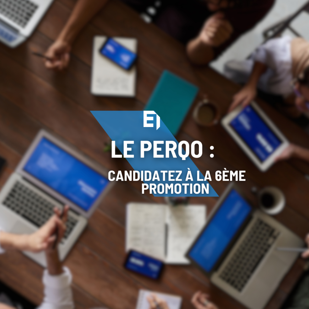 Le Perqo 6ème promotion candidatez