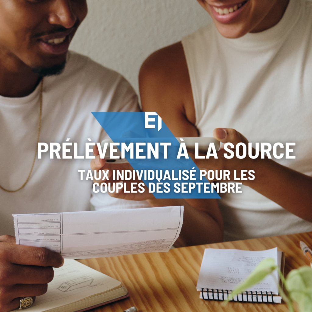 prelevement a la source taux individualisé pour les couples dès septembre