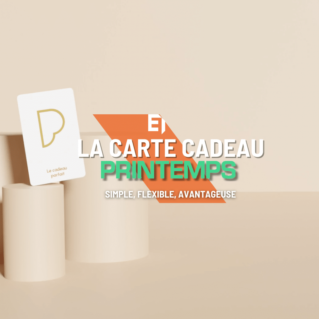 La carte cadeau entreprises Printemps