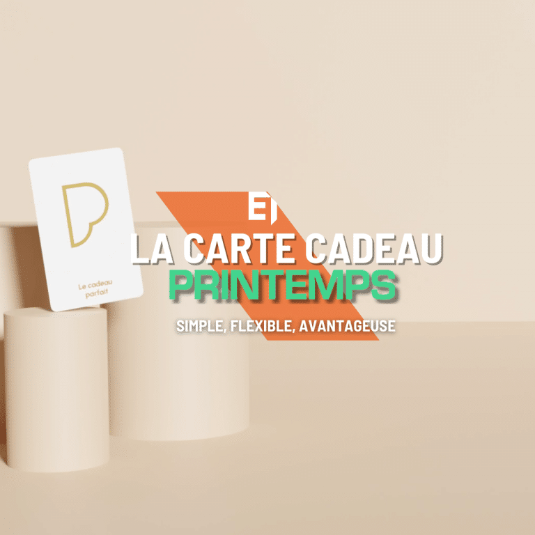 La carte cadeau entreprises Printemps