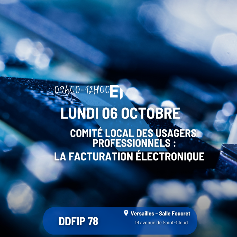 DDFIP 78 - Comité Local des Usagers Professionnels