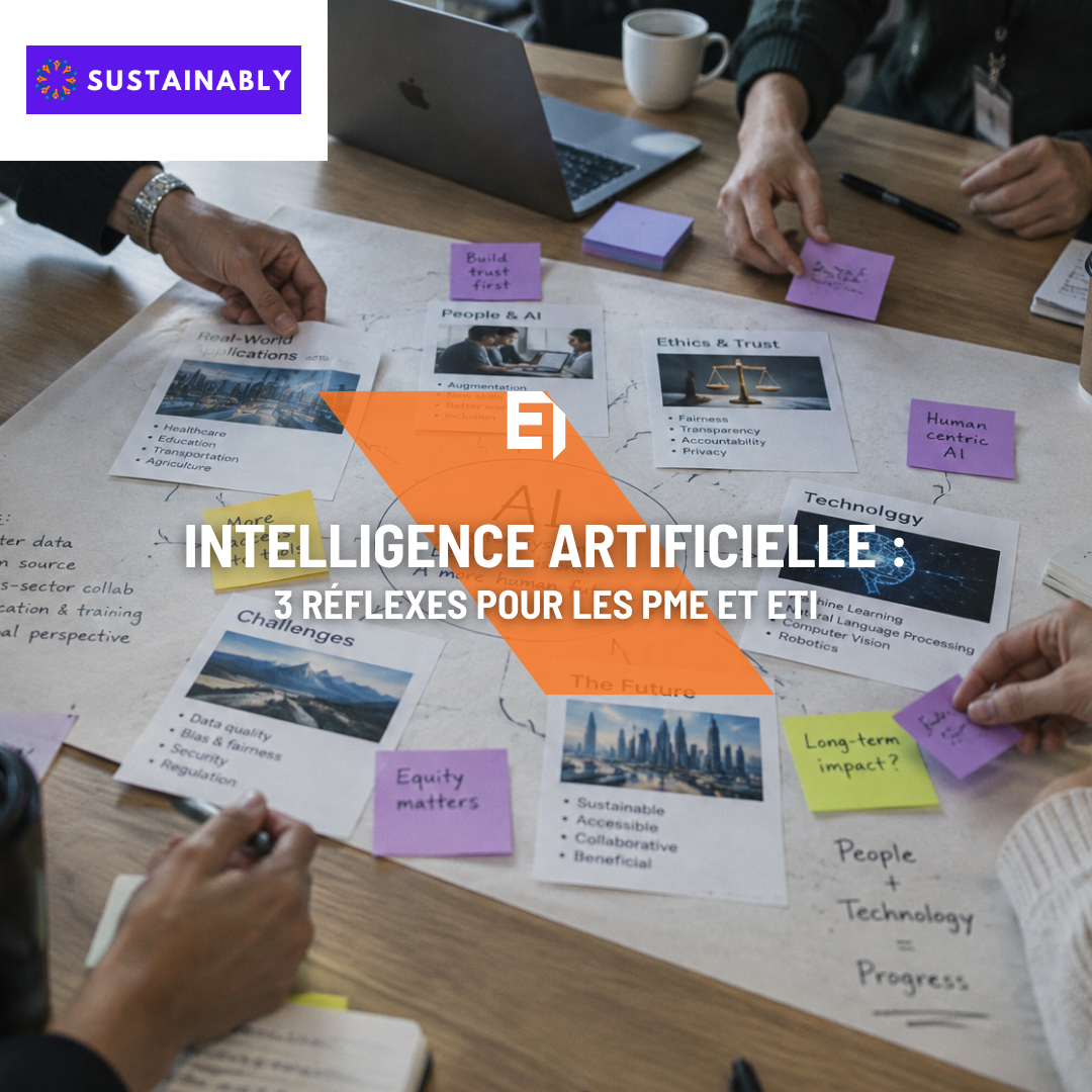 Intelligence artificielle : 3 réflexes pour les PME et ETI, Sustainably