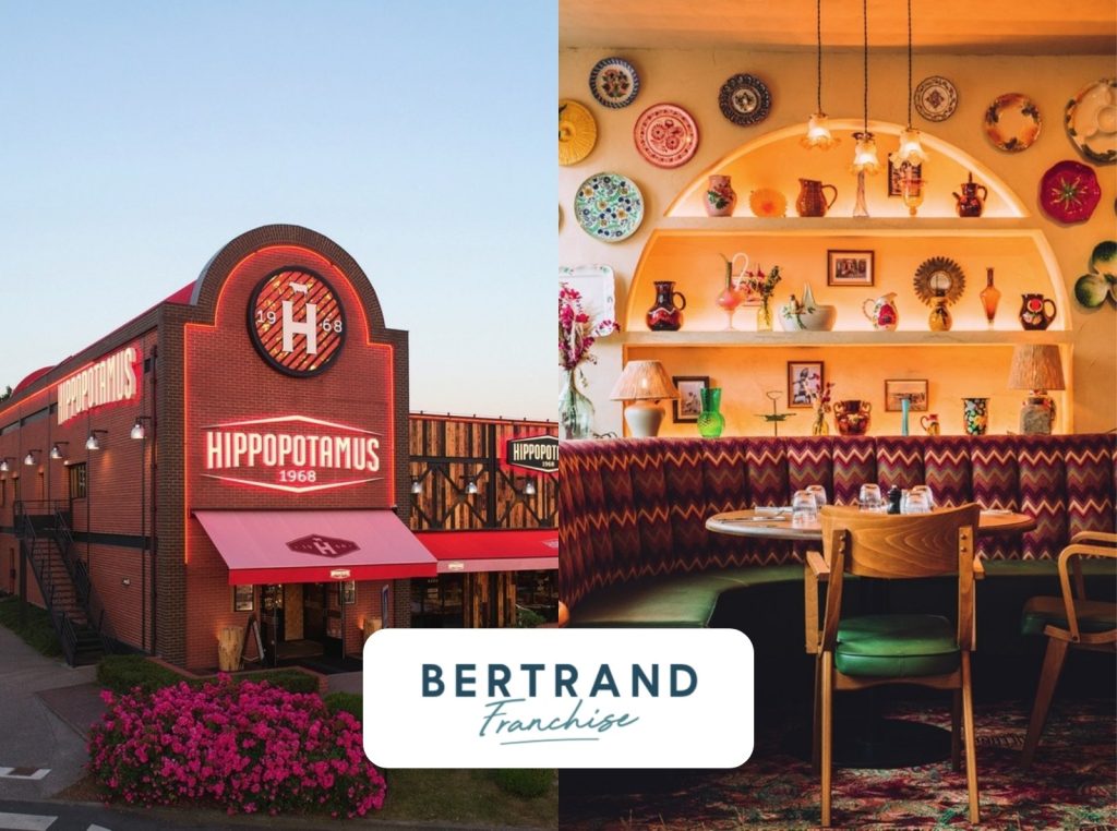 Restaurants Hippopotamus et Volfoni, enseignes de Bertrand Franchise