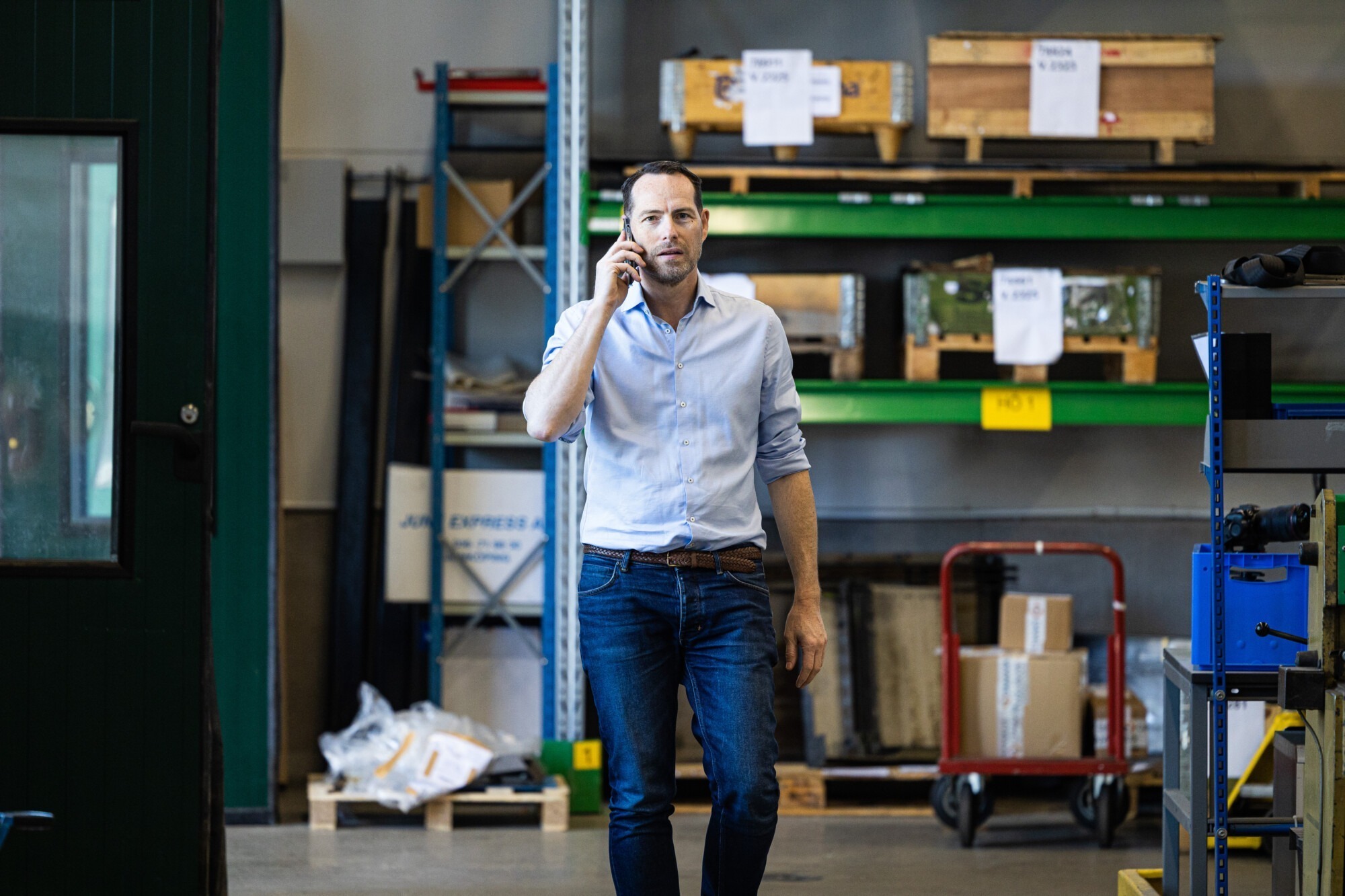 Purificateurs d’air QleanAir dans un atelier de production