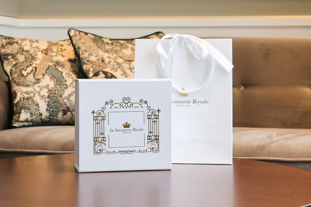 Coffret et sac cadeau La Savonnerie Royale